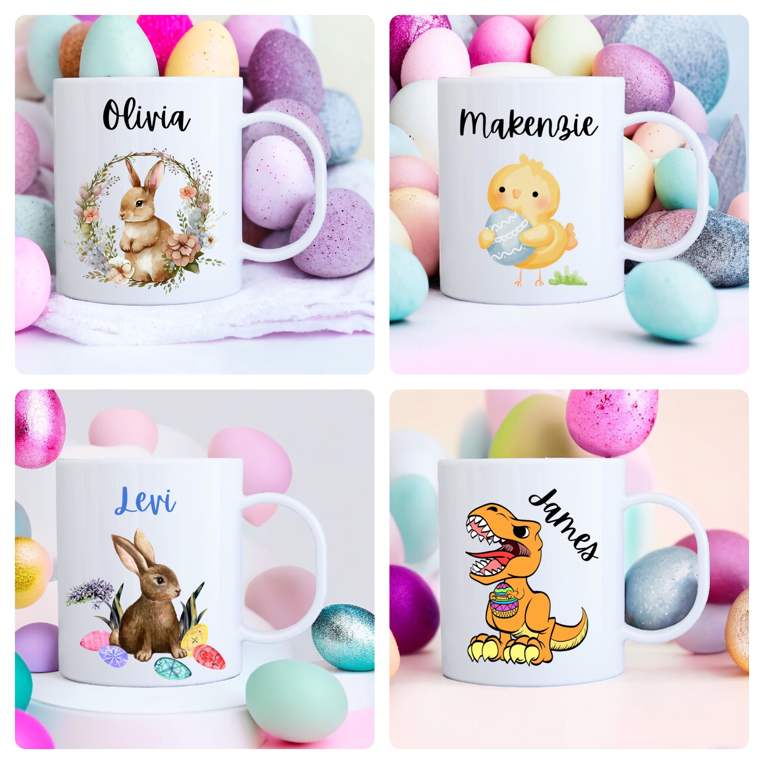 Easter mugs - 4 Little Dreamers