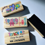 Personalised teachers whiteboard eraser