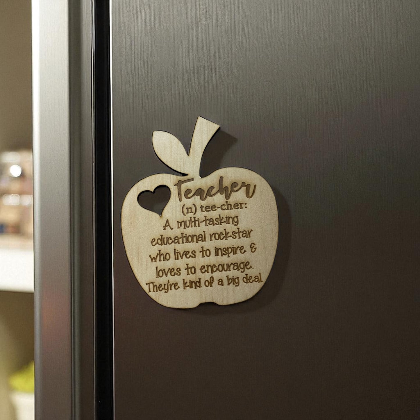 Teacher’s fridge magnet