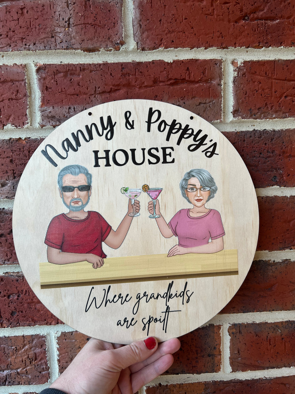 Grandparents house sign - 4 Little Dreamers