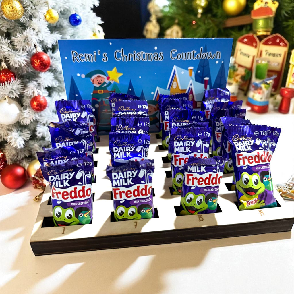 Freddo frog countdown board