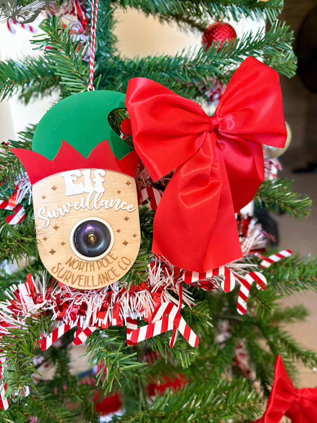 Santa & elf surveillance cams