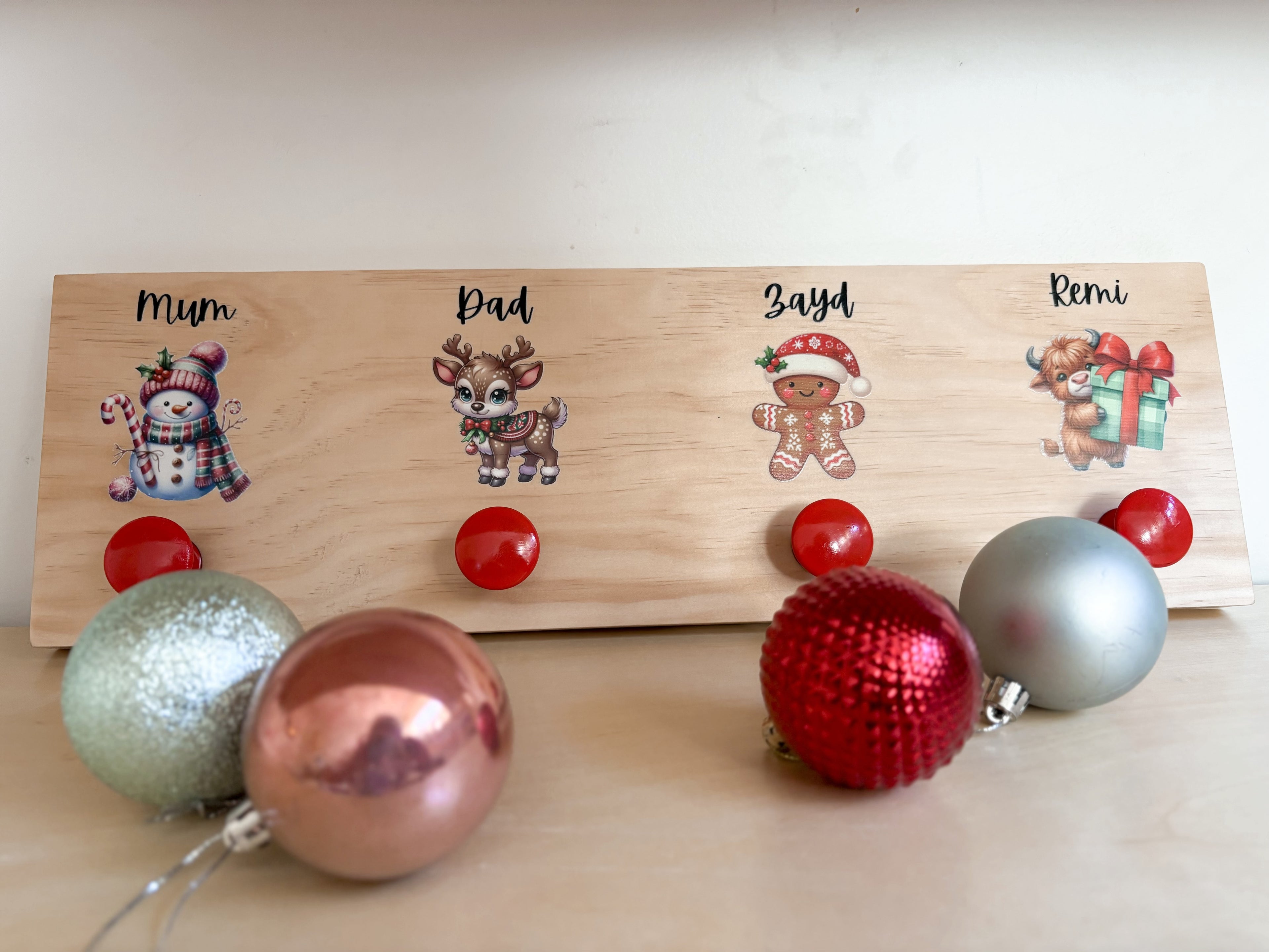 Personalised Christmas Stocking holder