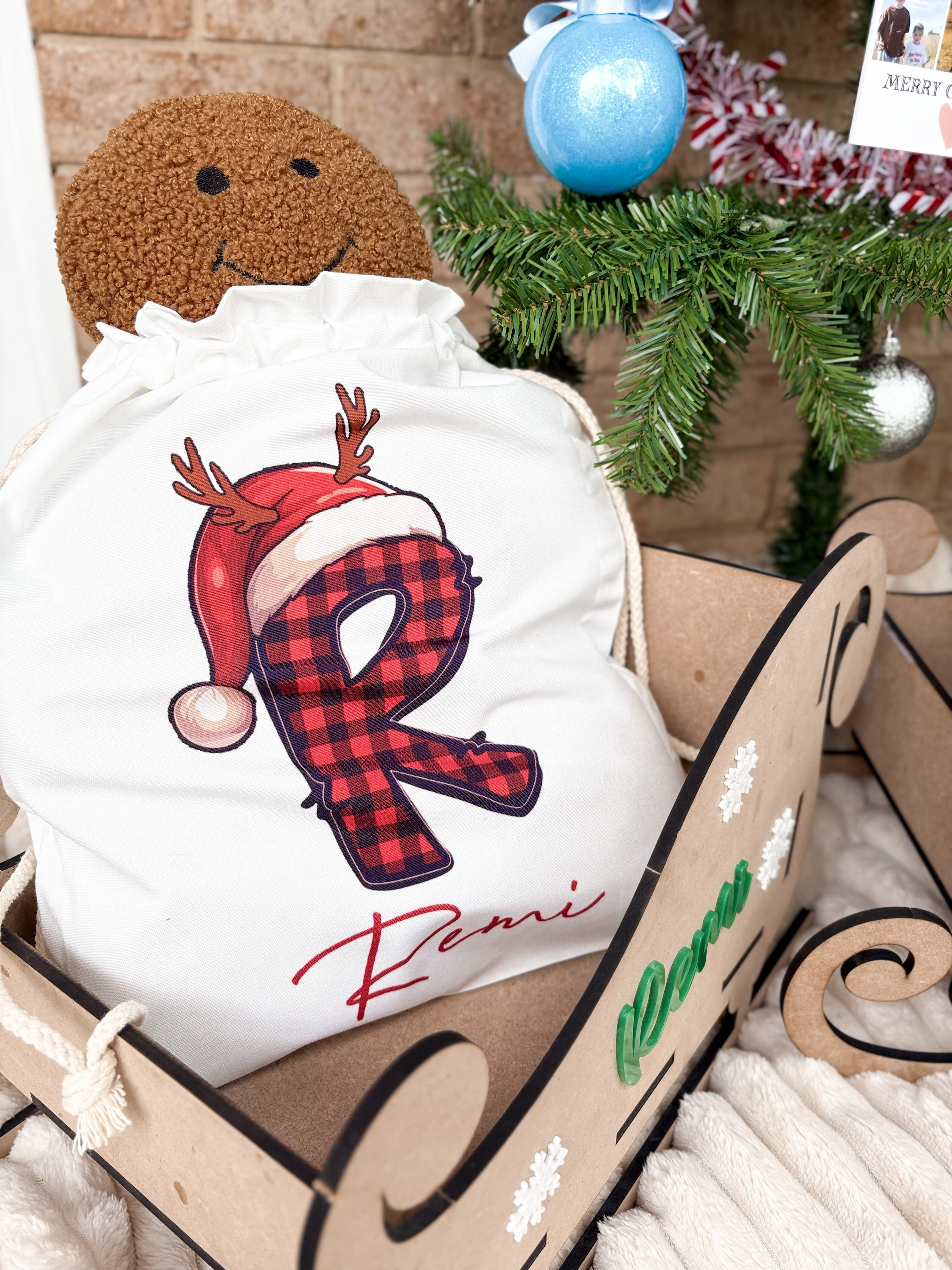 Personalised Christmas Bag (35x40cm)
