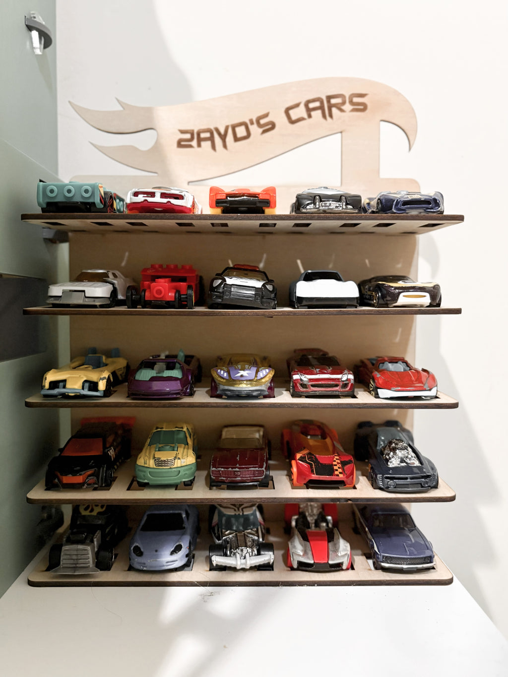 Car storage shelf