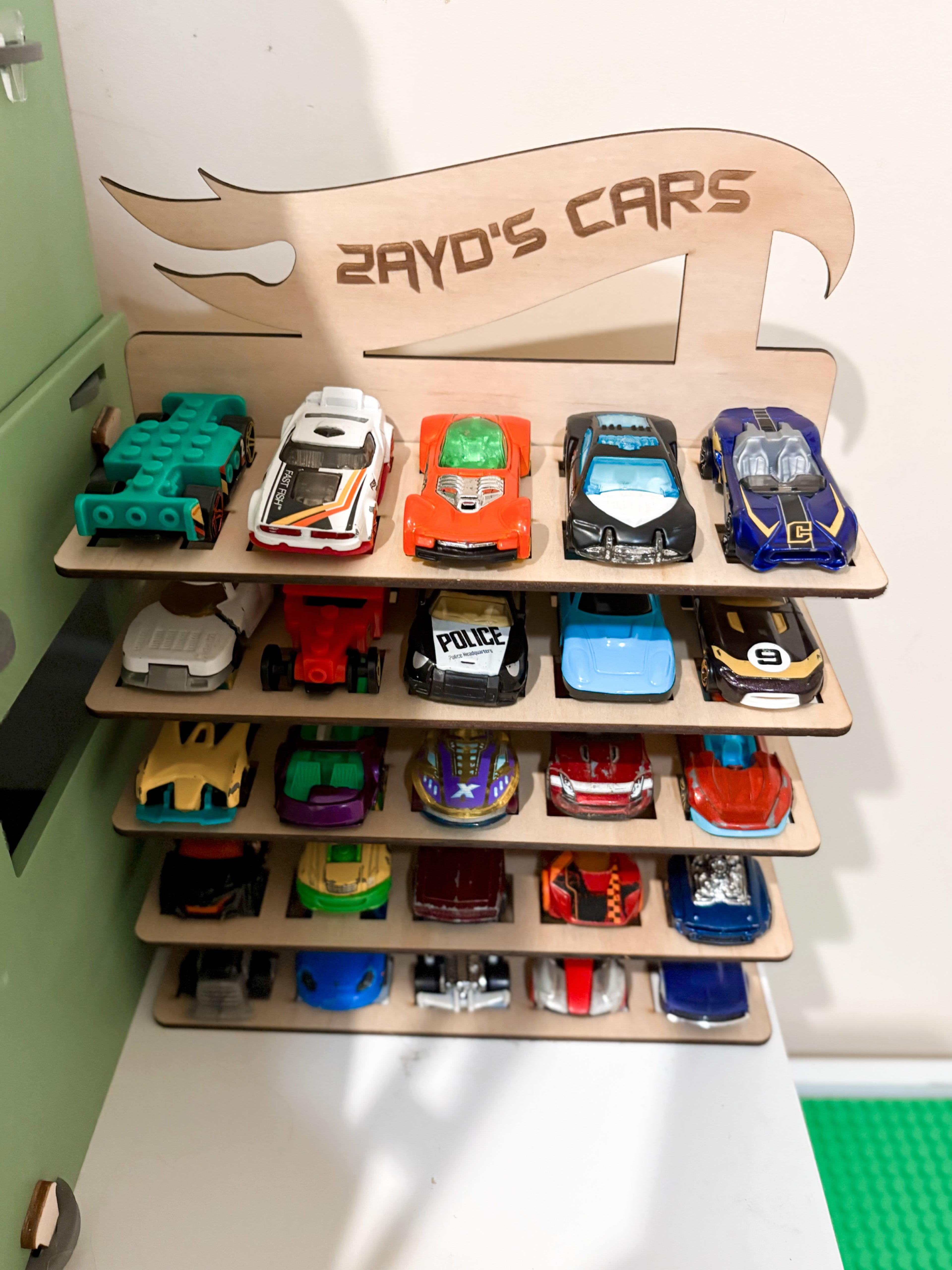 Car storage shelf