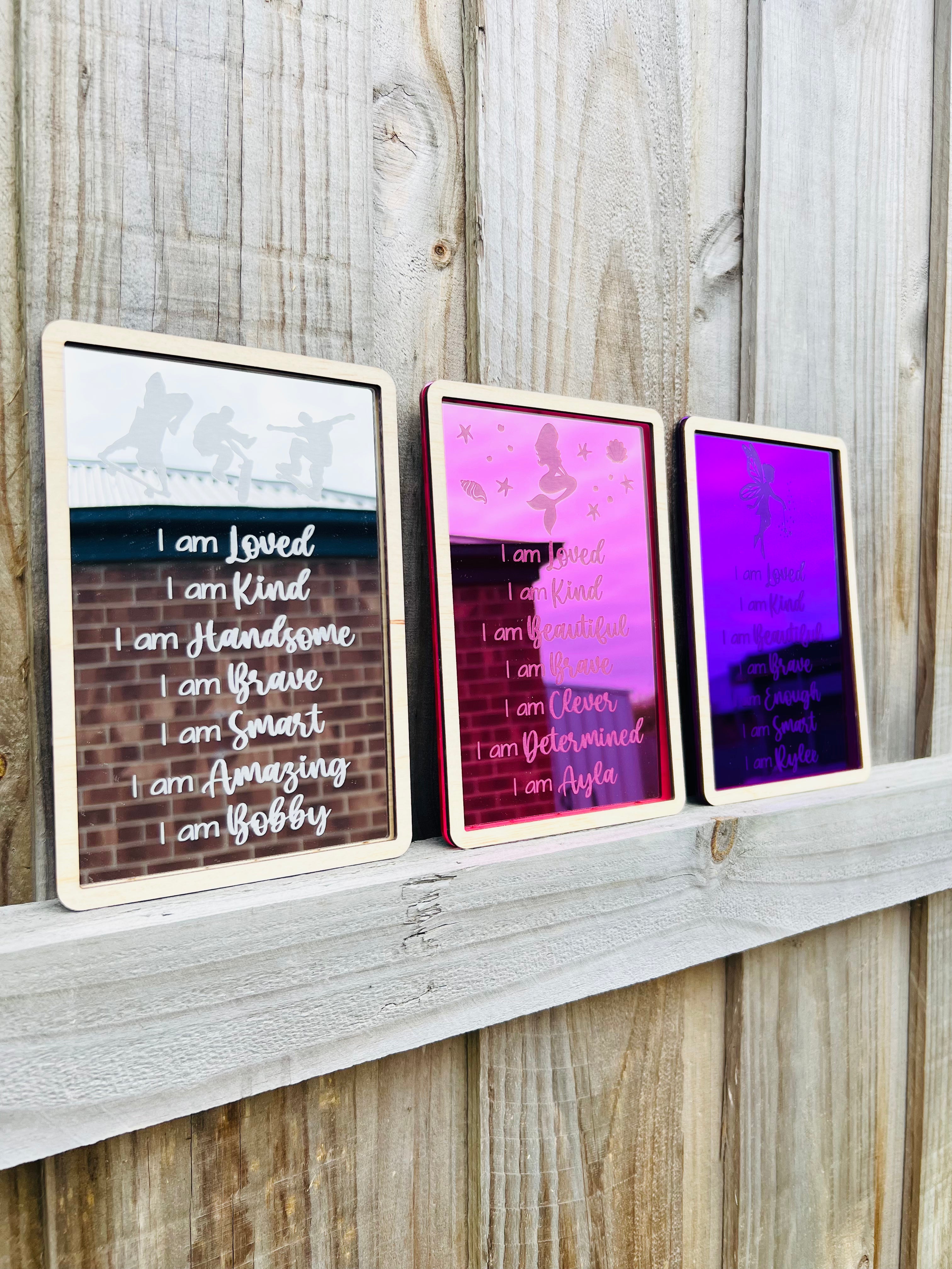 Mirror affirmations