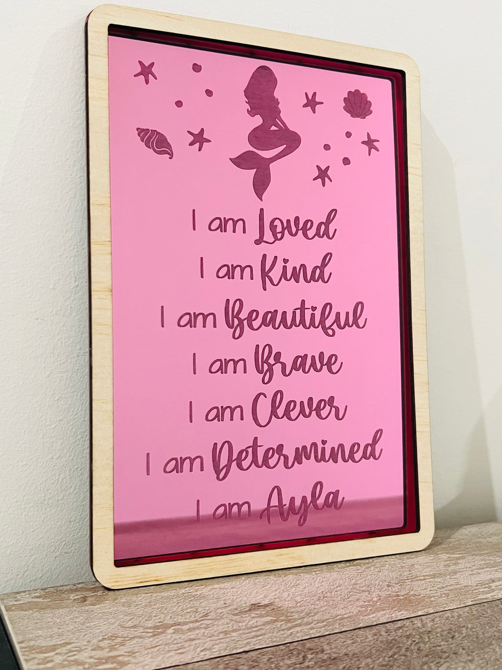Mirror affirmations