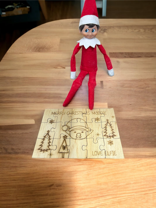 Elf prop - personalised puzzle