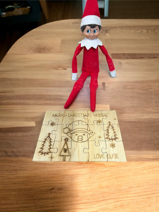 Elf prop - personalised puzzle - 4 Little Dreamers