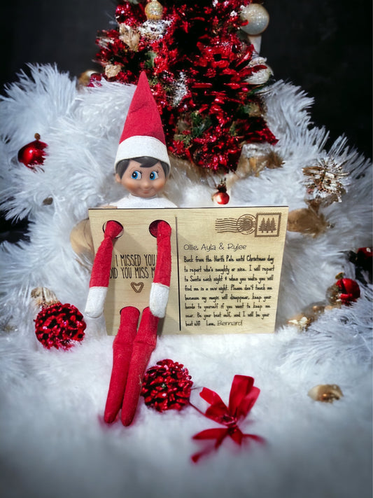 Elf prop - post card