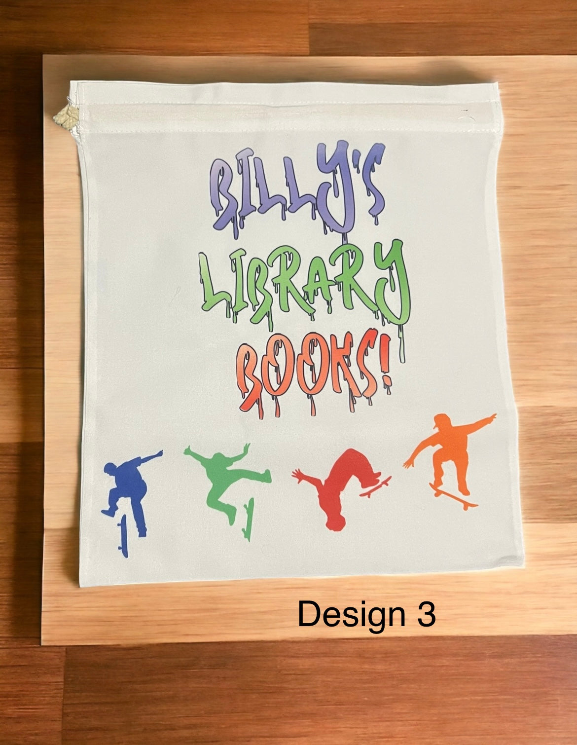 Personalised library bags - 4 Little Dreamers