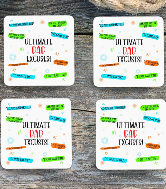 Dad coasters