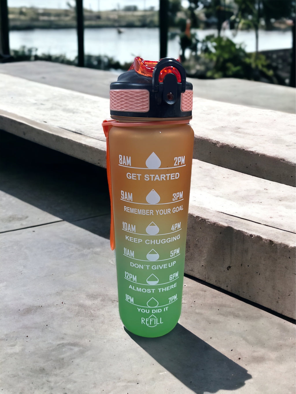 1L motivational drink bottles - 4 Little Dreamers