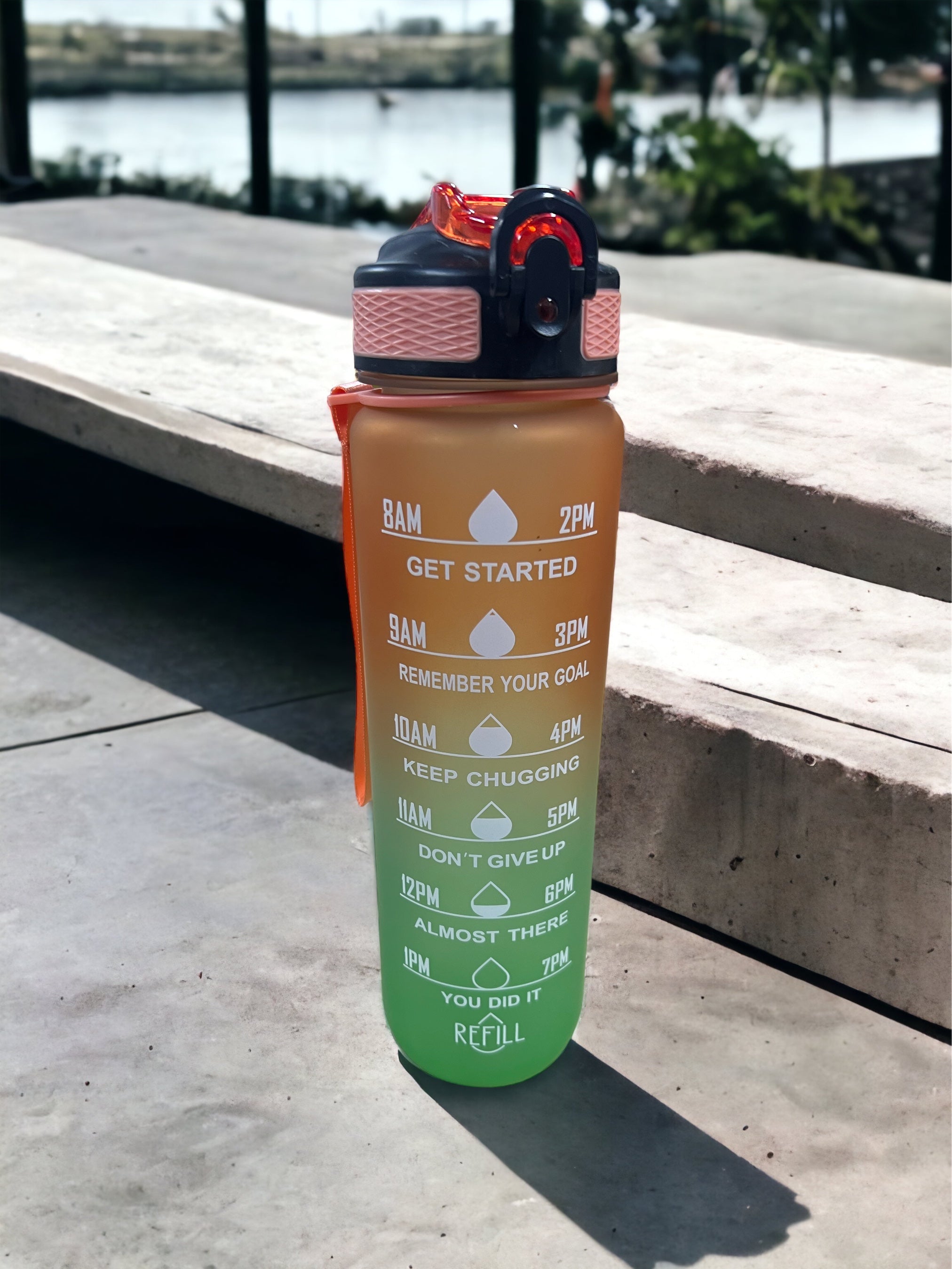 1L motivational drink bottles - 4 Little Dreamers