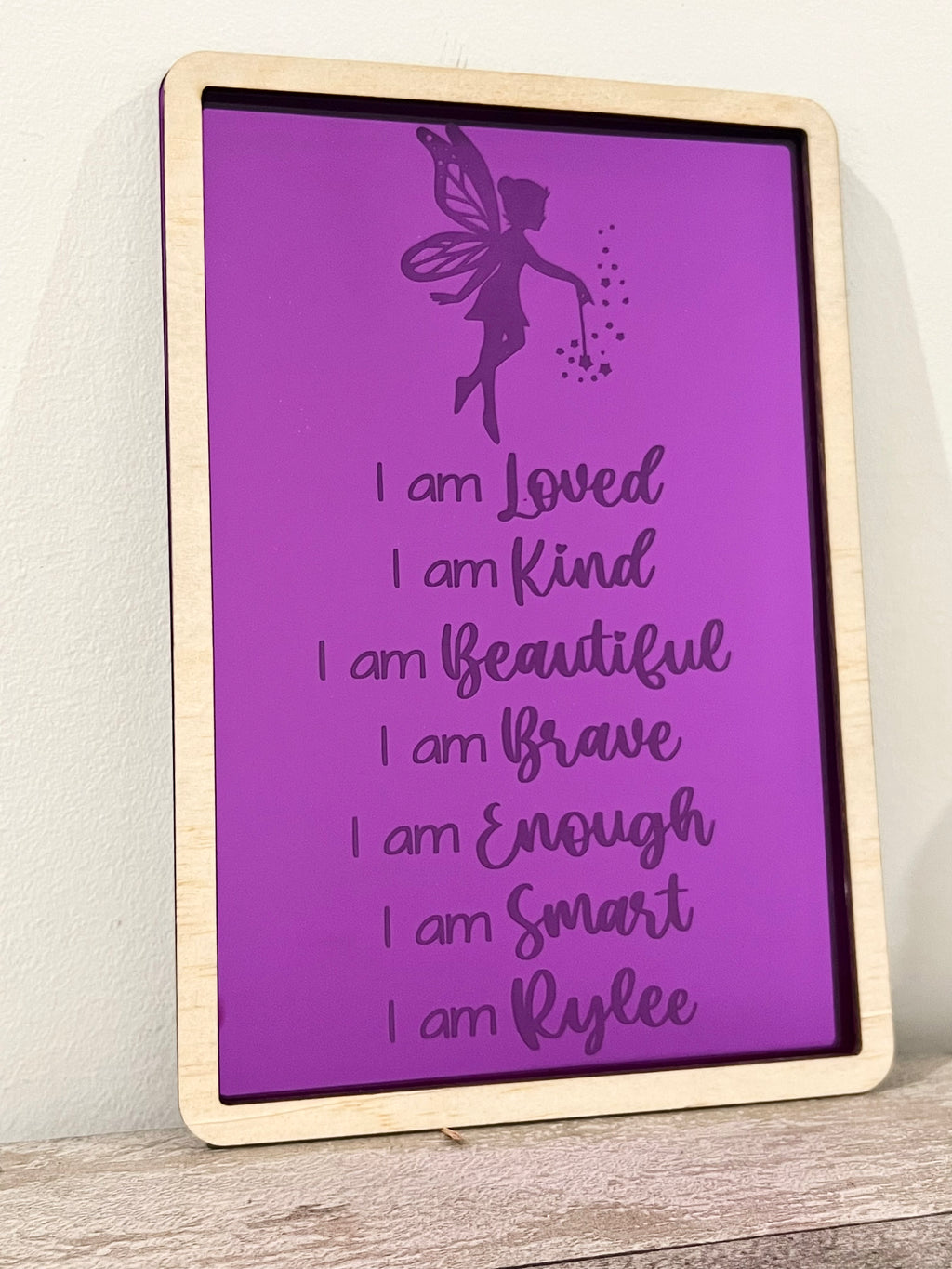 Mirror affirmations