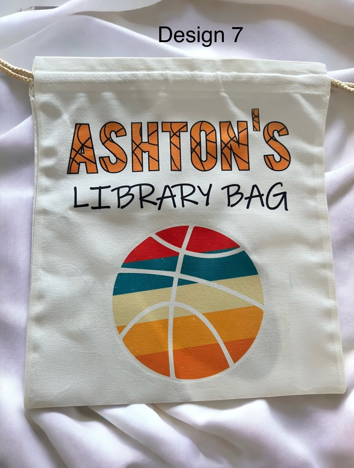 Personalised library bags - 4 Little Dreamers