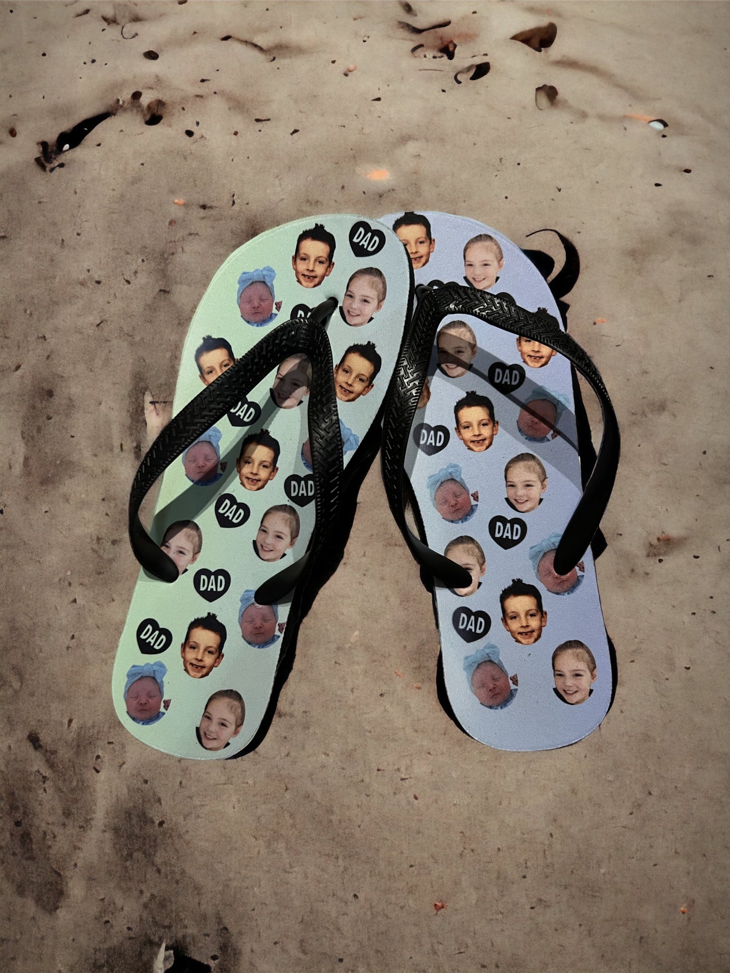 Adult face thongs - 4 Little Dreamers