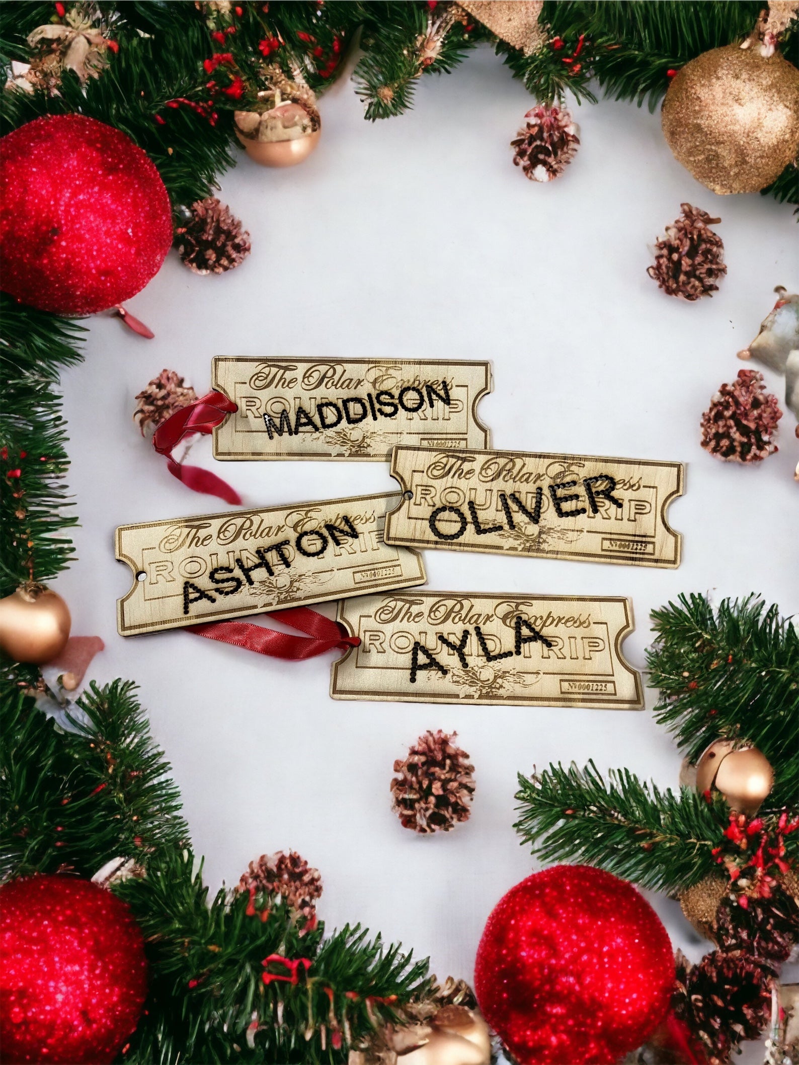 Polar express ticket - 4 Little Dreamers