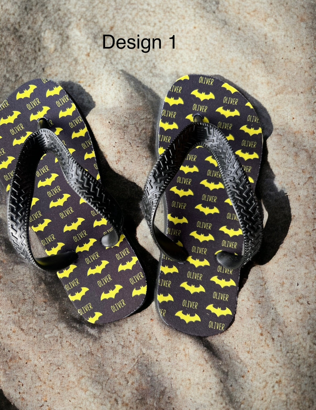 Kids personalised thongs - 4 Little Dreamers