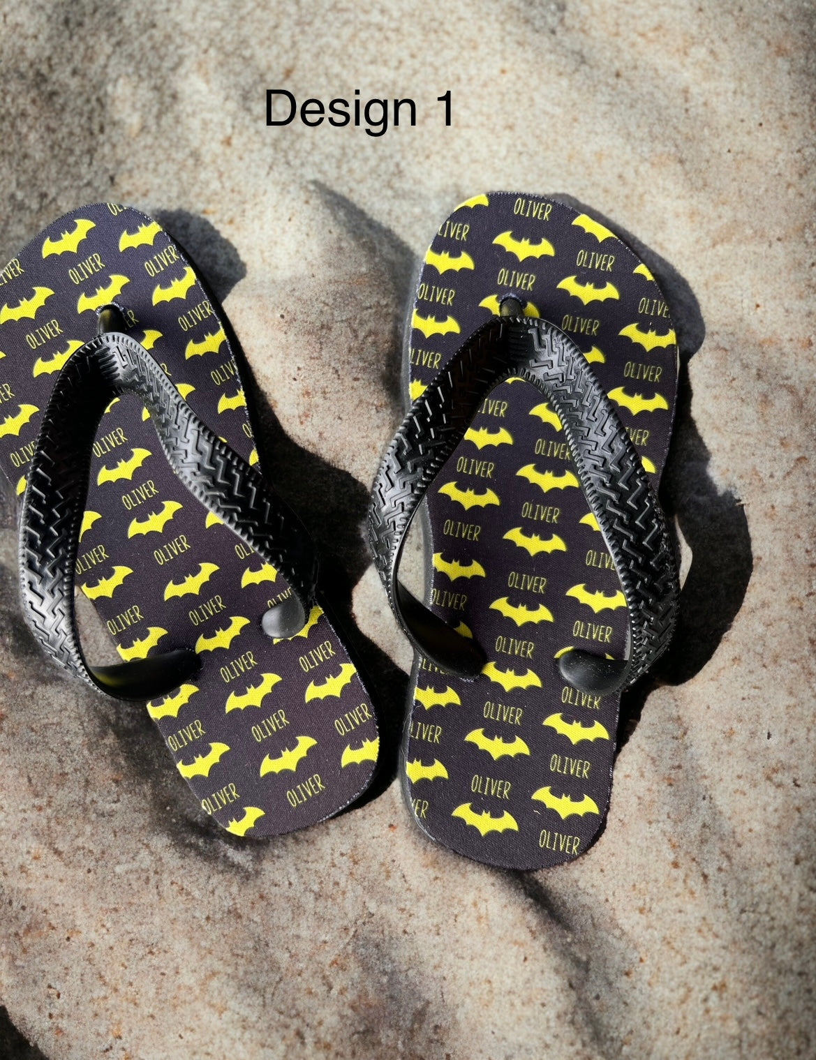 Kids personalised thongs - 4 Little Dreamers