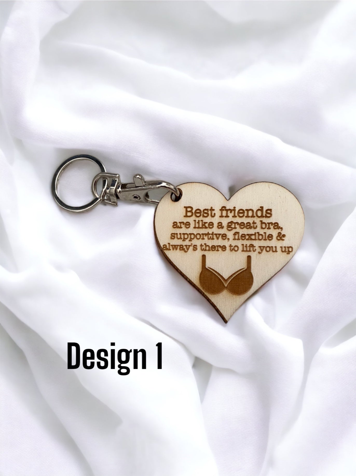 Laser engraved keyrings - 4 Little Dreamers