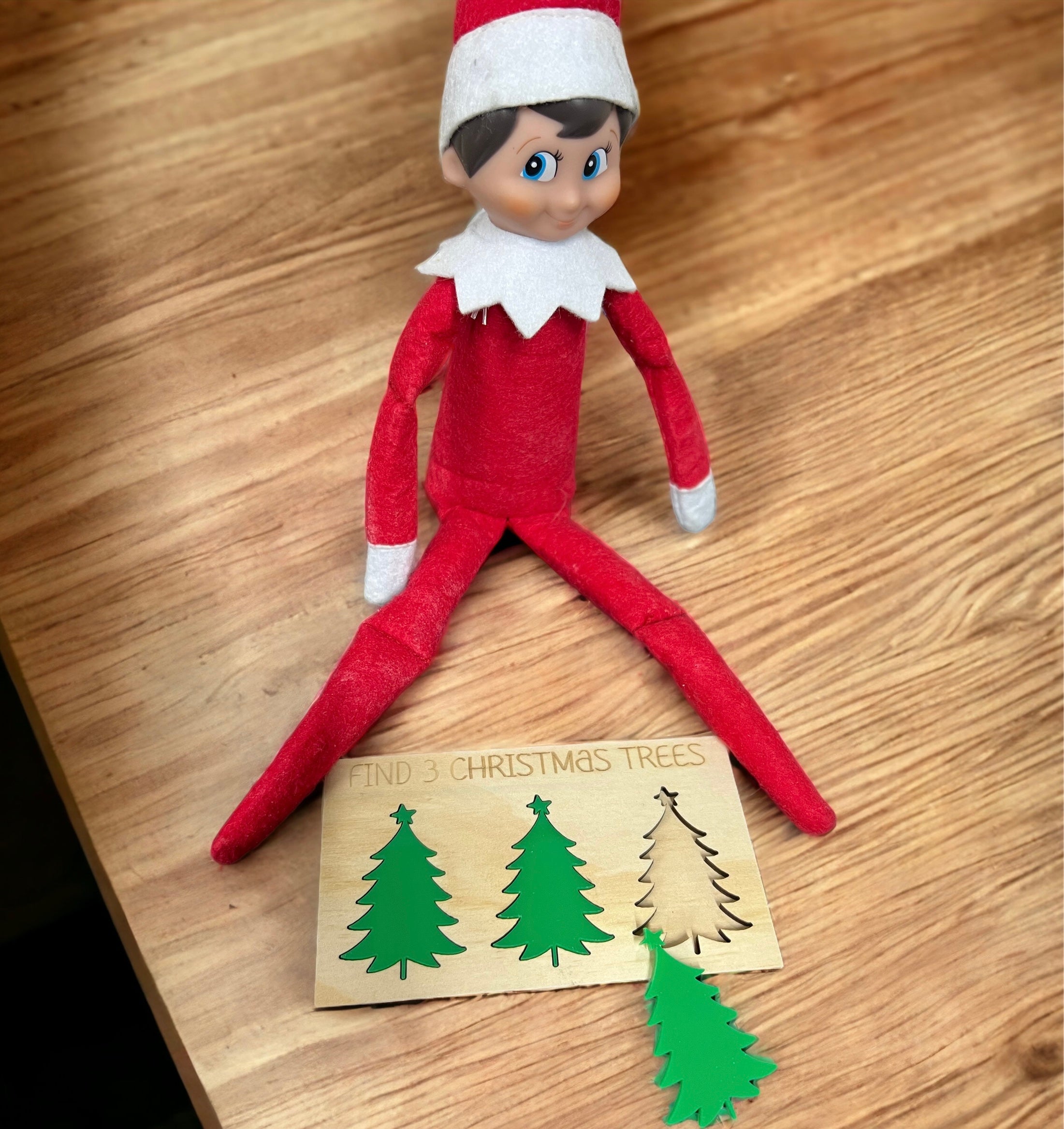 Elf prop - find 3 trees - 4 Little Dreamers