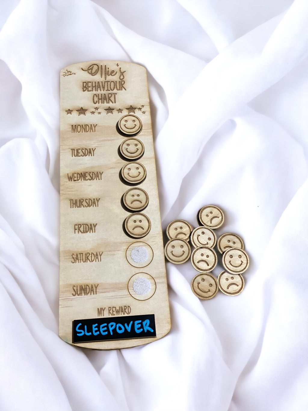 Reward/behaviour chart - 4 Little Dreamers