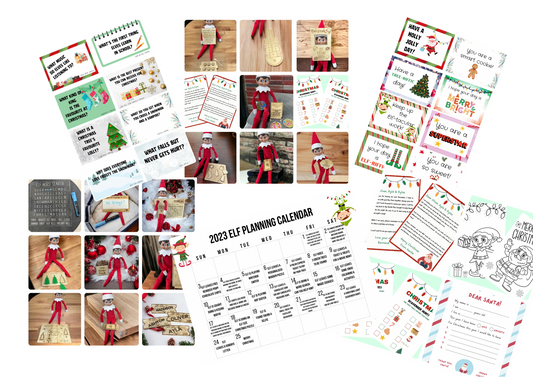 24 days elf planning & prop kit!