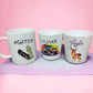Kids personalised cups/mugs