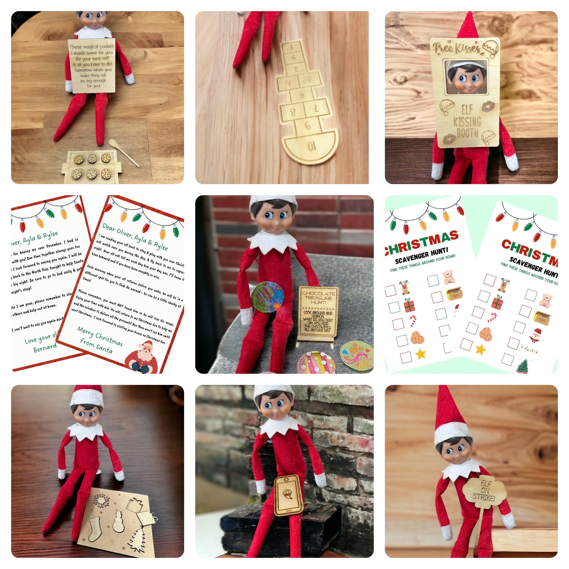 24 days elf planning & prop kit! - 4 Little Dreamers