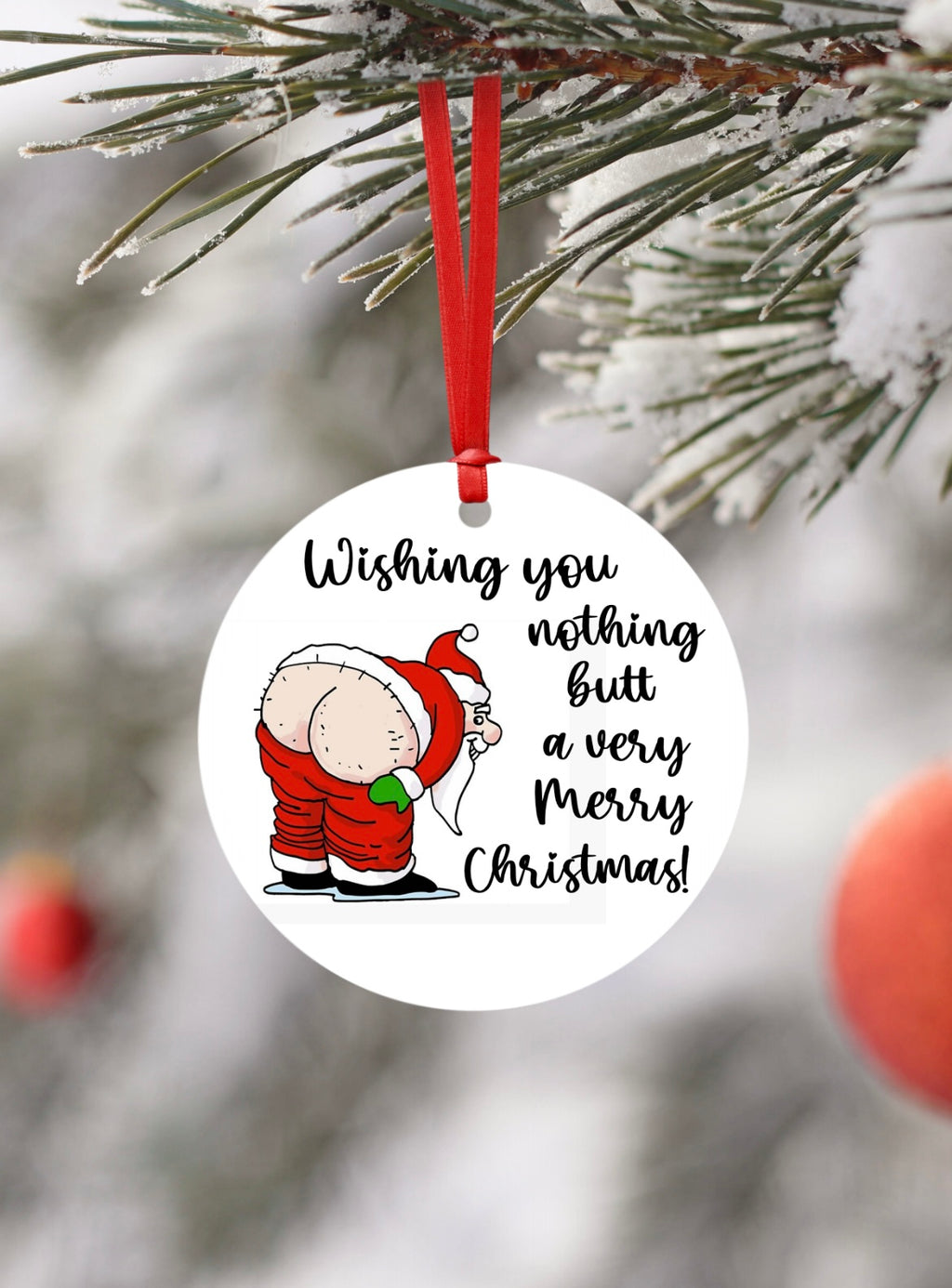 Cheeky ceramic Christmas ornaments - 4 Little Dreamers