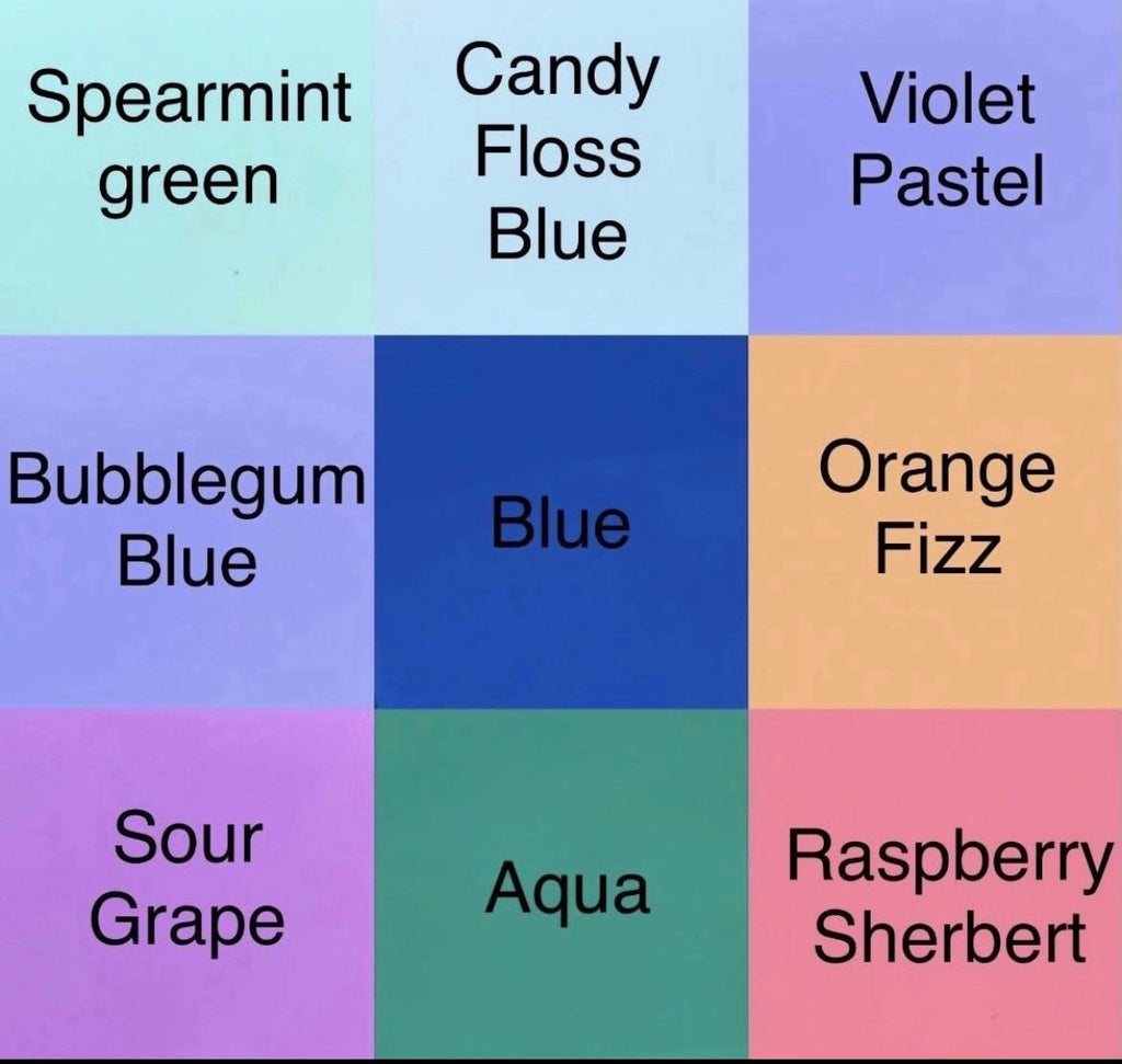 Rainbow name plaques - 4 Little Dreamers