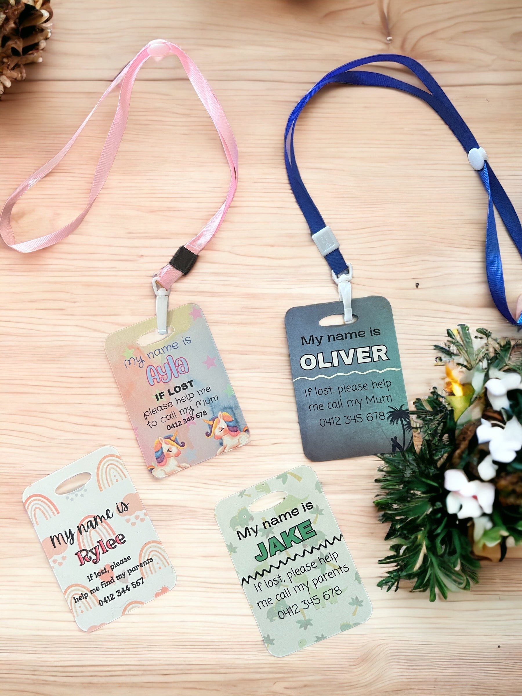 If lost lanyards for kids - 4 Little Dreamers
