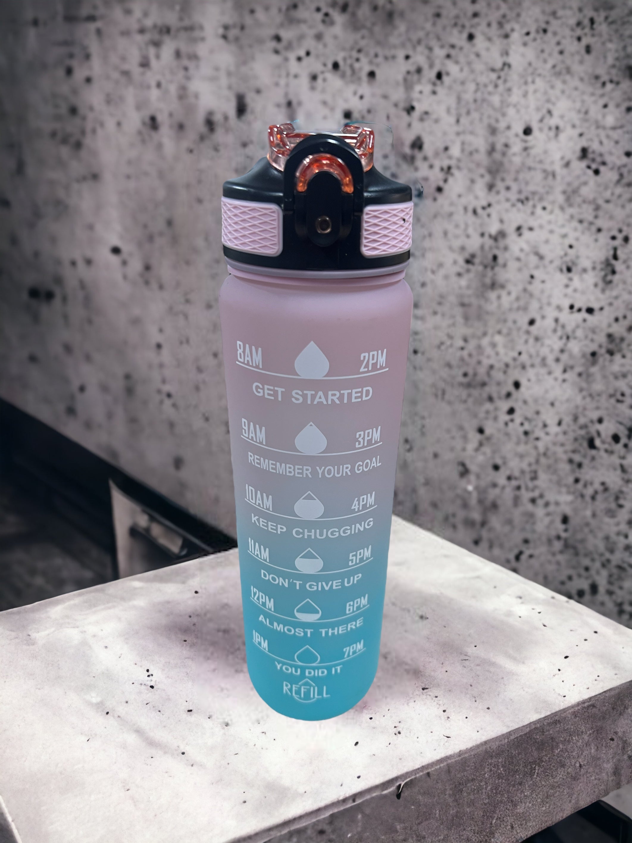 1L motivational drink bottles - 4 Little Dreamers