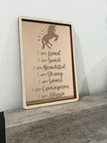 Mirror affirmations