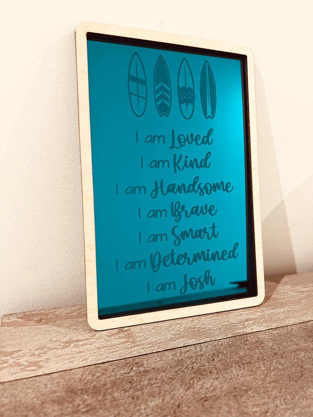 Mirror affirmations