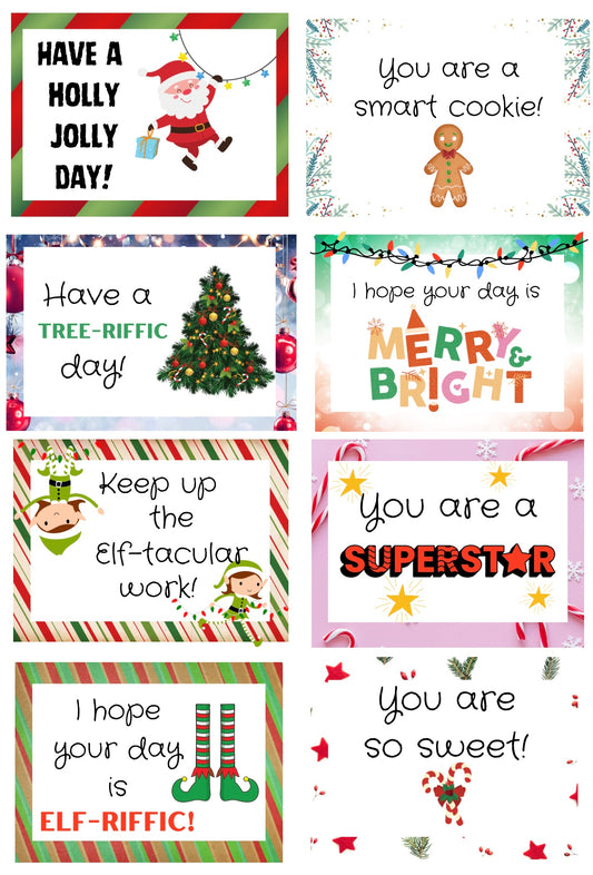 Elf prop - lunch box notes - 4 Little Dreamers