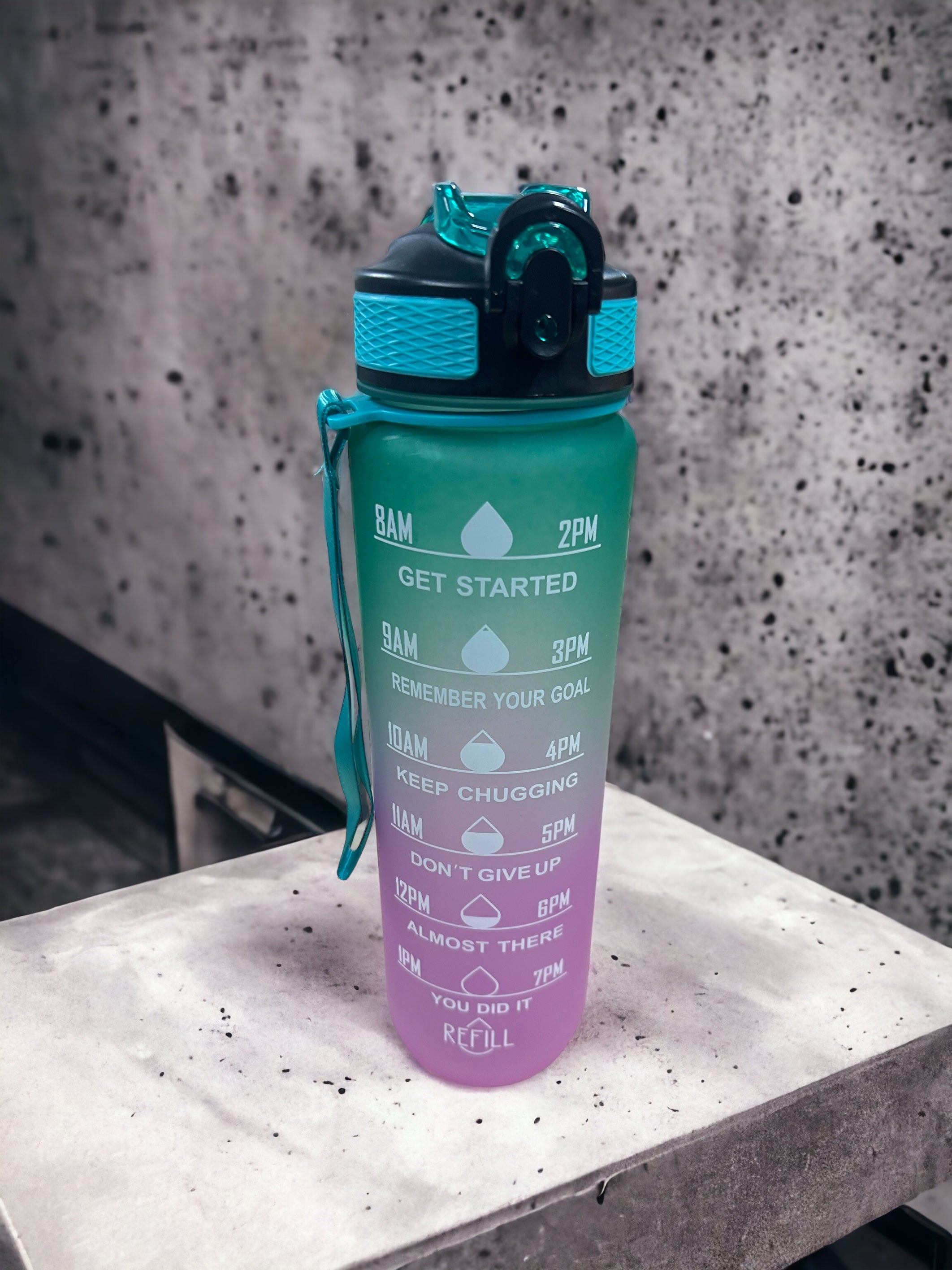 1L motivational drink bottles - 4 Little Dreamers