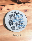 Father’s Day fridge magnets - 4 Little Dreamers