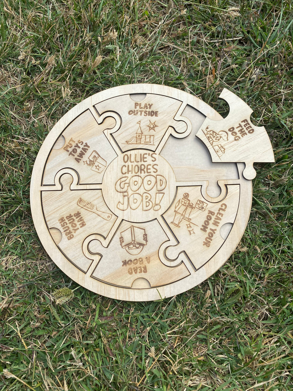 Chores puzzle - 4 Little Dreamers