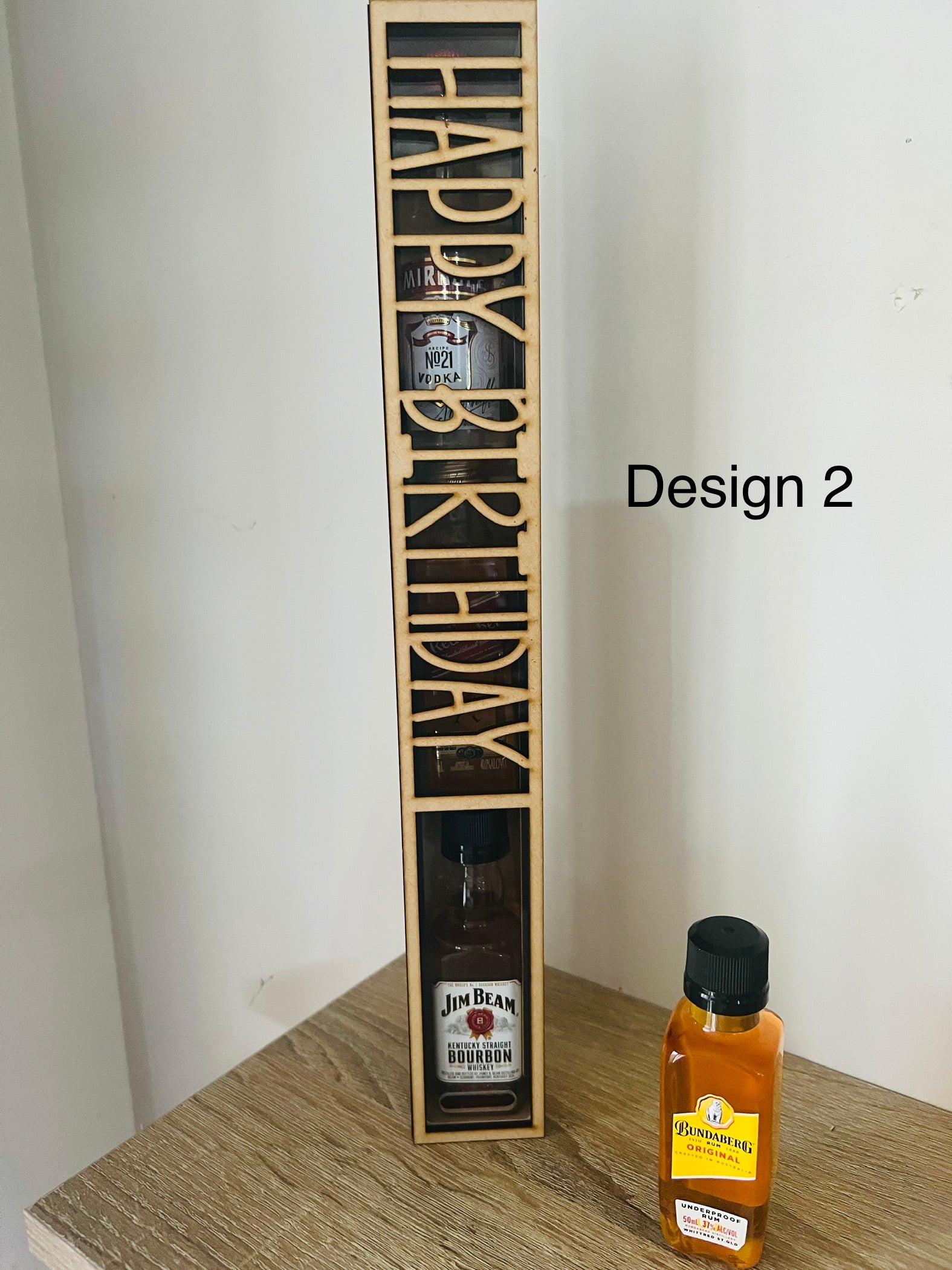 Mini spirit bottle sliding gift box - 4 Little Dreamers