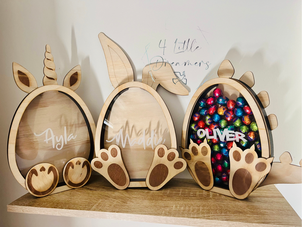 Mini Easter egg boxes large - 4 Little Dreamers