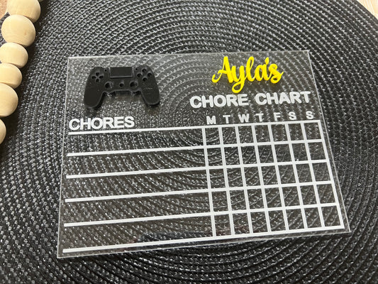 Chore charts
