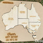 Personalised Australia puzzle