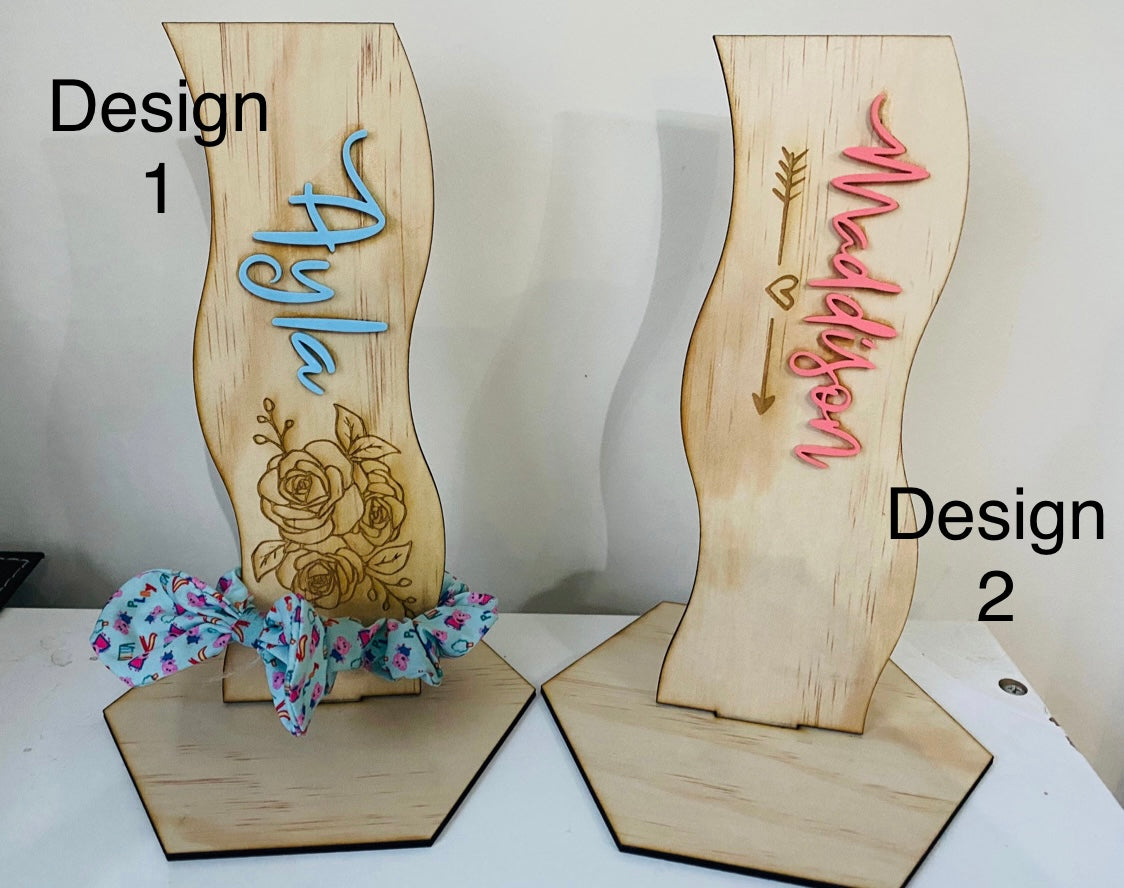 Personalised scrunchie holder - 4 Little Dreamers