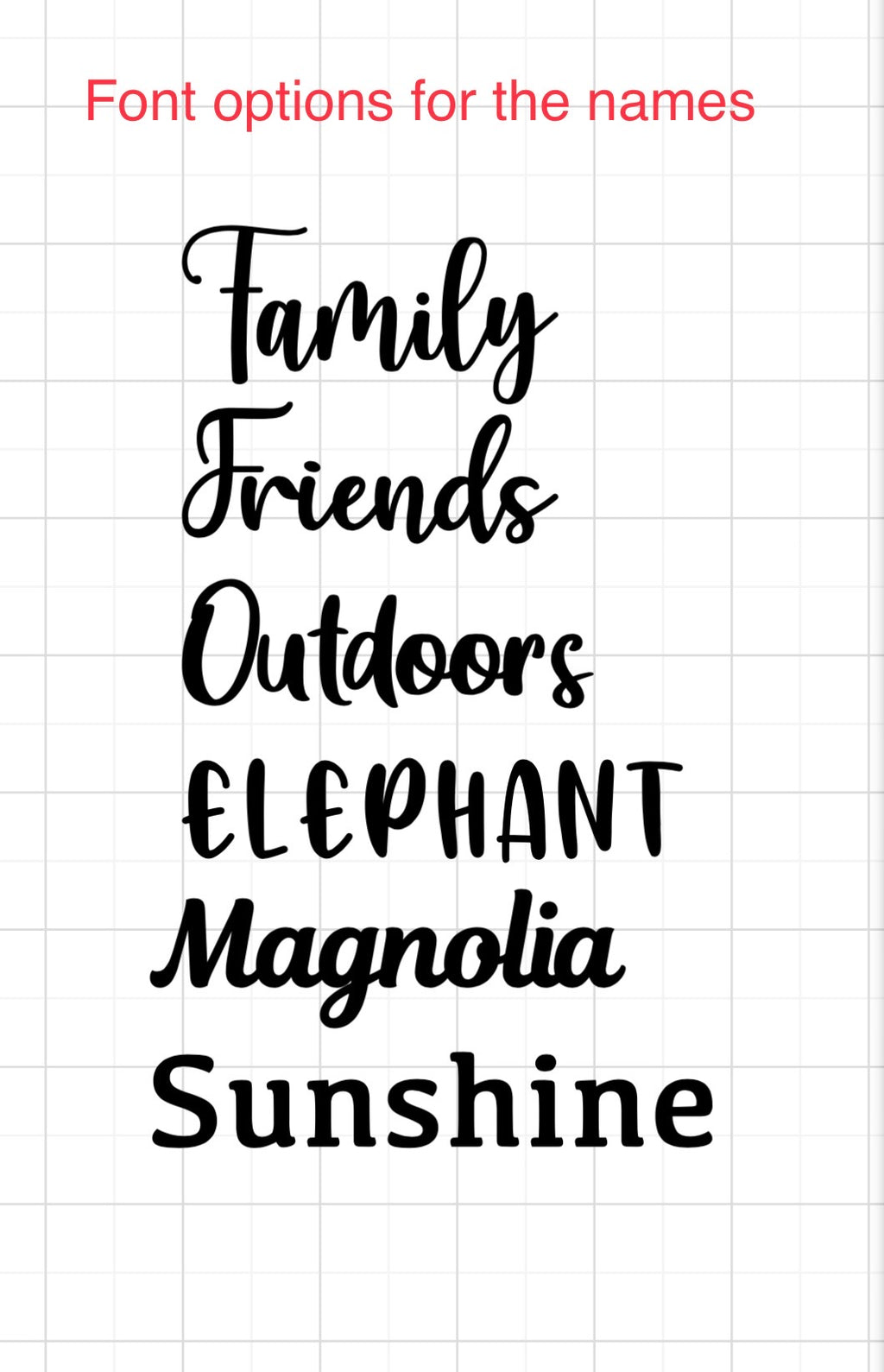 Family wall hanging piece - 4 Little Dreamers