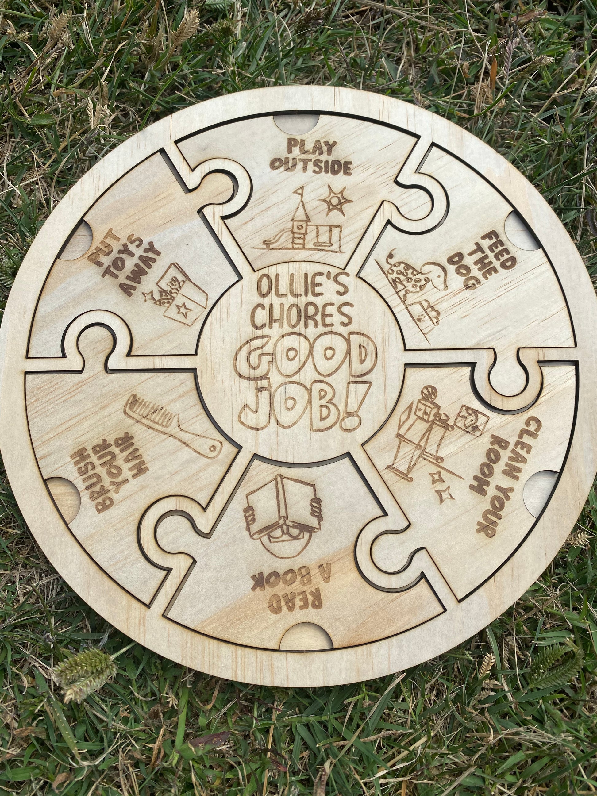 Chores puzzle - 4 Little Dreamers