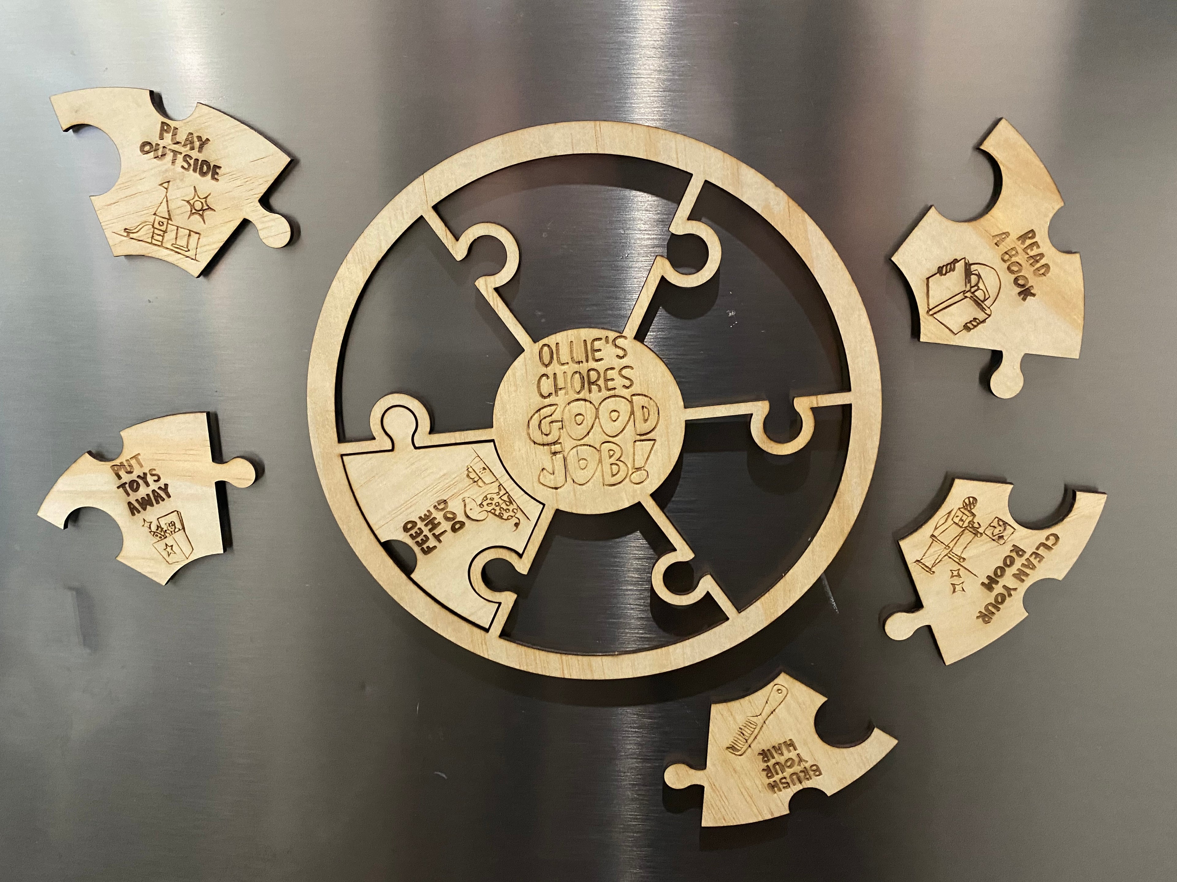 Chores puzzle - 4 Little Dreamers