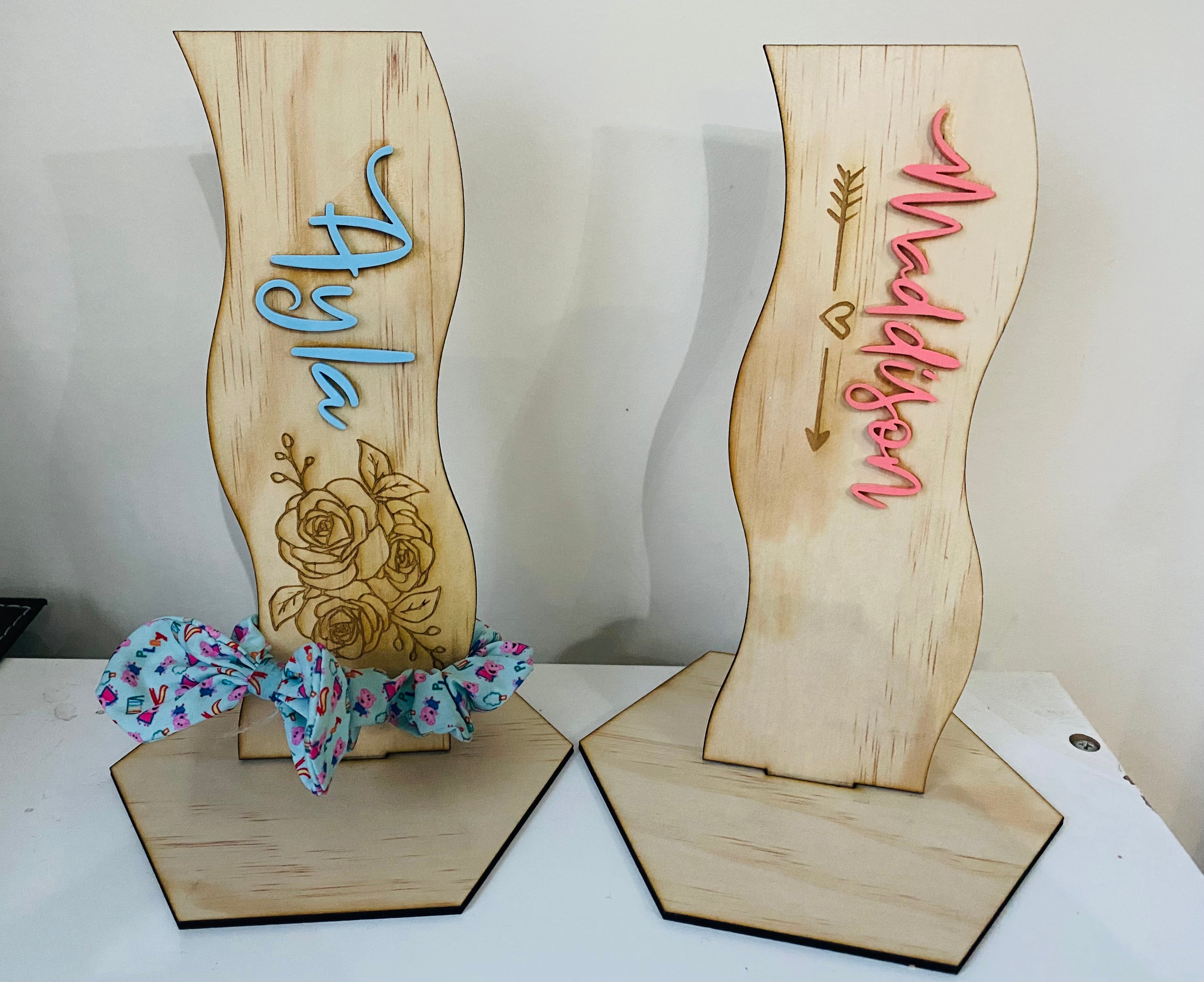 Personalised scrunchie holder - 4 Little Dreamers